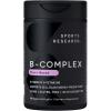 Sports Research® Vitamin B-Complex – Full Spectrum of B Vitamins with Methylated B12 & Folate – Gluten Free · Plant-Based · Non-GMO · Vegan-Friendly Formula – 120 Veggie Softgels(60 Count (Pack of 1))