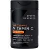 Sports Research­® Vitamin C Gummies | 500 mg Vitamin C | Sugar Free, Gelatin Free, Vegan Certified & Non-GMO Tested | Immune & Antioxidant Support 60 Gummies(Liposomal Capsules)
