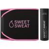 Sports Research Waist Trimmer Pack – Sweet Sweat Waist Trimmer (Black/Pink, Large) & Workout Enhancer Roll-On Gel Original Scent (6.4oz)