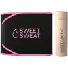Sports Research Waist Trimmer Pack – Sweet Sweat Waist Trimmer (Black/Pink, X-Large) & Vanilla Workout Enhancer Roll-On Gel (6.4oz)