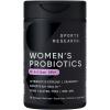 Sports Research Women’s Probiotics with Prebiotics, 65 Billion CFU – Vegan Capsules for Gut Health & Digestive Support, Probiotics for Women with Cranberry – Non-GMO Verified & Gluten Free – 30 Count