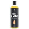 Sweet Almond Oil by SR Naturals ~ 100% Natural Oil for Hair, Skin, Scalp and Aromatherapy (16oz)