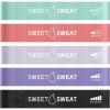 Sweet Sweat Mini Loop Resistance Bands – Set of 5 | Exercise Hip Booty Bands for Squats, Lunges, Physical Therapy, Yoga, Pilates, Rehab & Home or Gym Workouts(Multicolor)