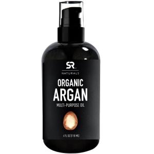 Sports Research Organic Argan Oil – 100% Multi-Purpose Oil for Hair – USDA Certified Organic, 100% Pure, Cold Pressed (4 Ounces)