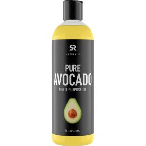 Sports Research Pure Avocado Oil for Hair, Aromatherapy, Massage & More ~ 100% Natural and Non-GMO Project Verified (16oz)