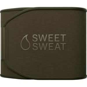 Sports Research Sweet Sweat Waist Trimmer (Core Series) – Premium Sweat Enhancing Fitness Band for Women & Men(Matte Army)