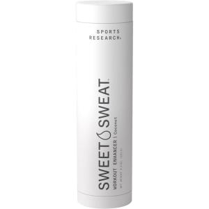 Sports Research Sweet Sweat Workout Enhancer Gel to Maximize Your Exercise & Sweat Faster – 6.4oz Stick(Coconut)