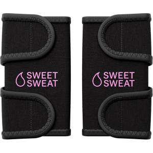 Sweet Sweat Arm Trimmers – Premium Sweat-Enhancing Fitness Arm Wrap – Neoprene · Adjustable Sizing · for Women & Men(Pink)