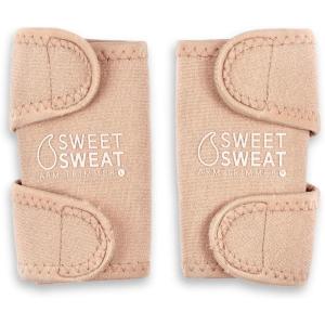 Sweet Sweat Arm Trimmers – Premium Sweat-Enhancing Fitness Arm Wrap – Neoprene · Adjustable Sizing · for Women & Men(Stone)