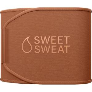 Sweet Sweat Waist Trimmer Toned Series – Premium Sweat Enhancing Fitness Belt for Women & Men – 5 Adjustable Sizes(Clay)