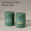 Sports Research® Organic Greens Superfood Powder w/Spirulina & Chlorella, Adaptogens, Enzymes, Probiotics & 8 VIT Bs for Gut & Mood Support* – Vegan, Sugar-Free & Low-Cal Original 30 Servings(Pineapple Coconut)