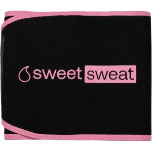 Sports Research Sweet Sweat Waist Trimmer ‘Eco Series’ – Premium Waist Trainer Ab Belt with Yulex Technology – Eco Friendly · Adjustable Fit · Neoprene Free – Large Pink