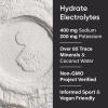 Sports Research Hydrate Electrolytes Powder – Sugar-Free & Naturally Flavored with Vitamins, Minerals, and Coconut Water – Supports Hydration – Passion Fruit & Cherry Pomegranate