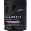 Sports Research Hydrate Electrolytes Powder – Sugar-Free & Naturally Flavored with Vitamins, Minerals, and Coconut Water – Supports Hydration – Passion Fruit & Cherry Pomegranate