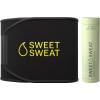 Sports Research Waist Trimmer Pack – Sweet Sweat Waist Trimmer (Black/Yellow, X-Large) & Citrus Mint Workout Enhancer Roll-On Gel (6.4oz)