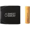 Sports Research Waist Trimmer Pack – Sweet Sweat Waist Trimmer Extra-Coverage (Medium) & Tropical Workout Enhancer Roll-On Gel (6.4oz)