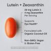 Sports Research® Lutein and Zeaxanthin Capsules – Eye Health Support Supplement Made with Lute-Gen® and Organic Coconut Oil – Vegan Friendly & Non-GMO Verified – 30 Veggie Softgels(30 Count (Pack of 1))