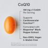 Sports Research CoQ10 200mg Capsules – Premium Coenzyme 10 Supplement with Coconut MCT Oil – Vegan Certified, Non-GMO Verified & Gluten Free – 90 Veggie Softgels(120 Count (Pack of 1))